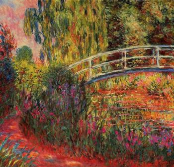 Claude Oscar Monet : The Japanese Bridge II